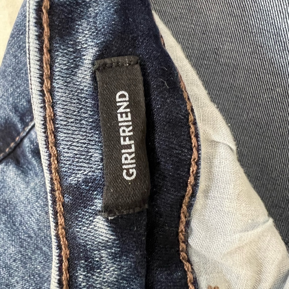 JUSTICE HIGH RISE LADYS JEANS WAIST SIZE 34” INCHES. INSEAM 27 1/2” INCH☑️ - Picture 11 of 15